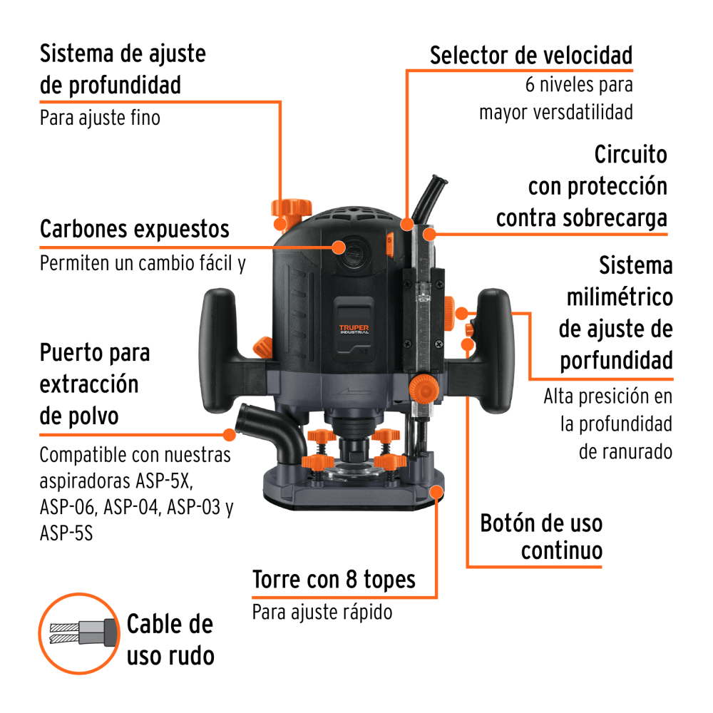 Rebajadora industrial 16610