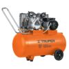 Compresor lubricado banda, horizontal 120L, 4HP 220V Truper
