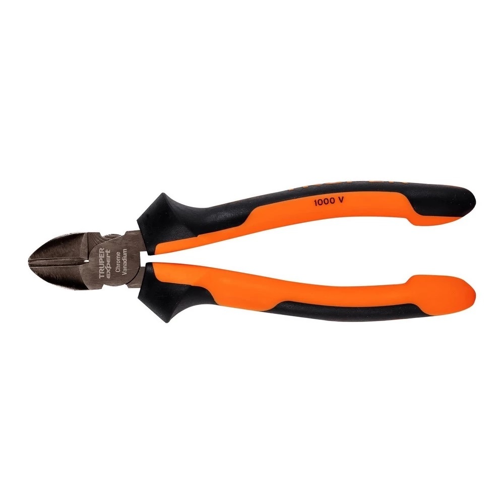 Pinza corte diagonal 7" alta palanca, Comfort Grip, Expert