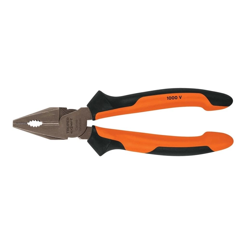 Alicate de electricista 7" alta palanca, Comfort Grip,Expert