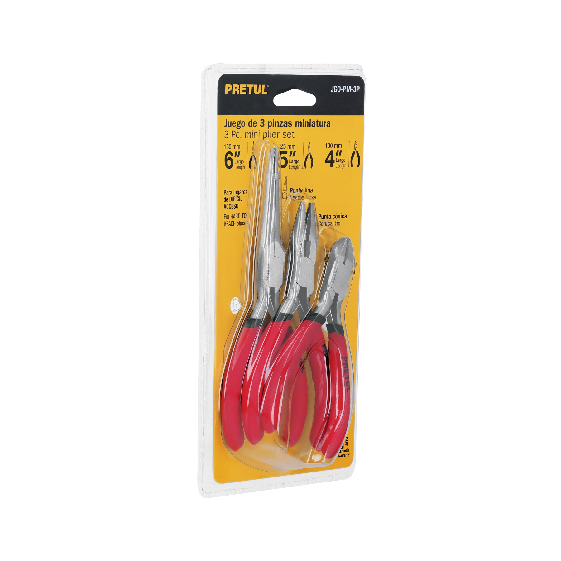 Juego de 3 mini pinzas, Pretul