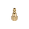 Conector rápido de latón, hembra, cuerda 1/4" NPT, TRUPER