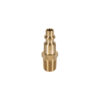 Conector rápido de latón, macho, cuerda 1/4" NPT, TRUPER