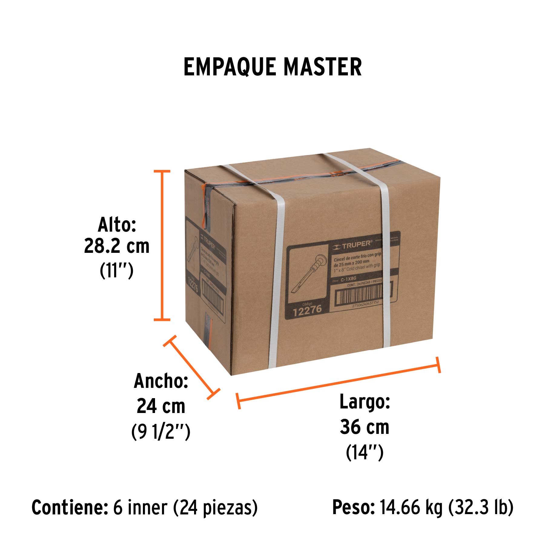 Cincel de corte frío 12276