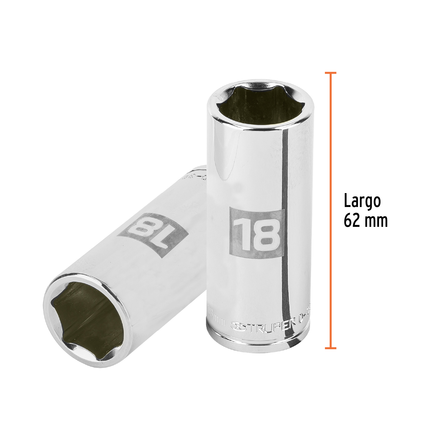 Copa larga 18mm 13778