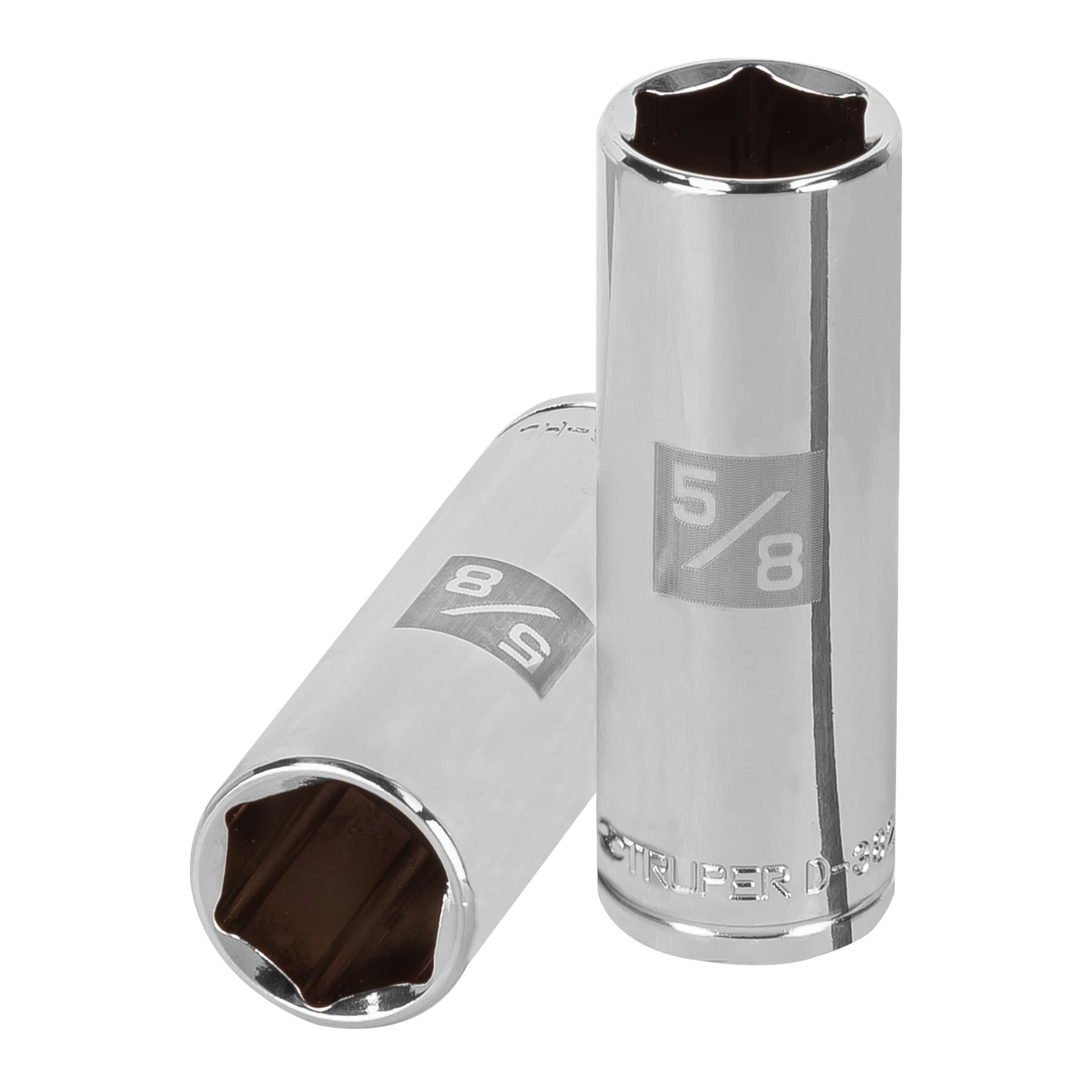 Dado largo de 5/8", 6 puntas, cuadro 3/8", Truper