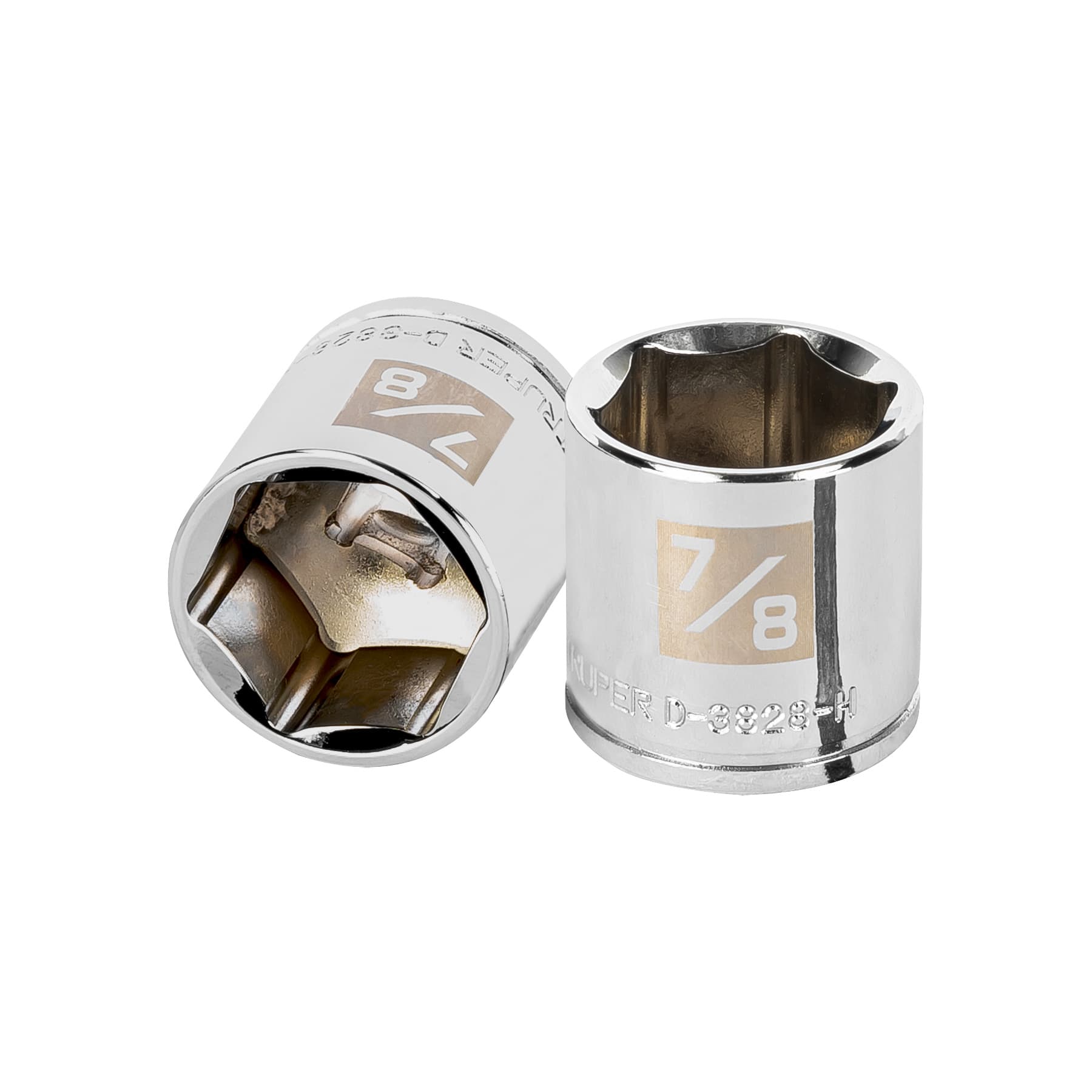 Dado de 7/8", 6 puntas, cuadro 3/8", Truper