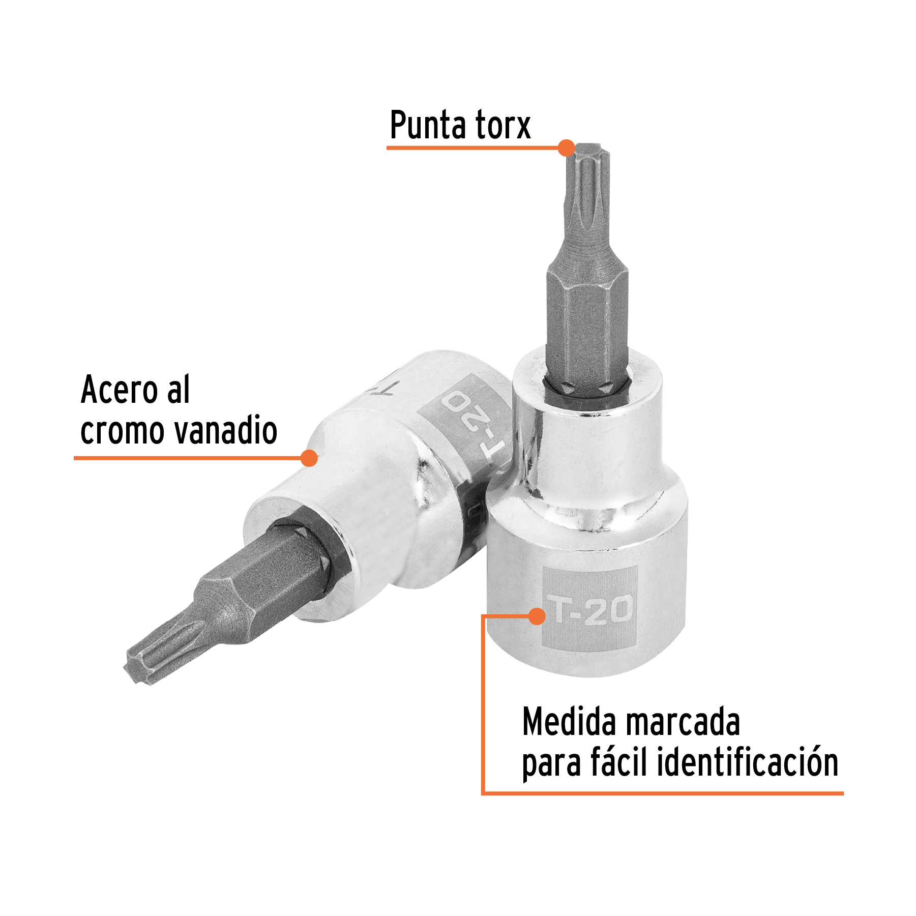 Copa punta torx T-20 13570