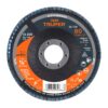 Disco laminado Flap 4-1/2", grano 80 centro 7/8", fibra, TRUPER