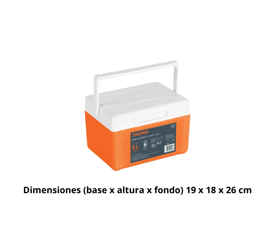 Kit Playero Truper con silla, sombrilla, botella y nevera