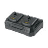 Cargador dual de baterías de ion litio 20V, PRETUL