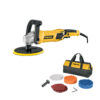 Polichadora rotativa 7", 1200W, con accesorios, PRETUL