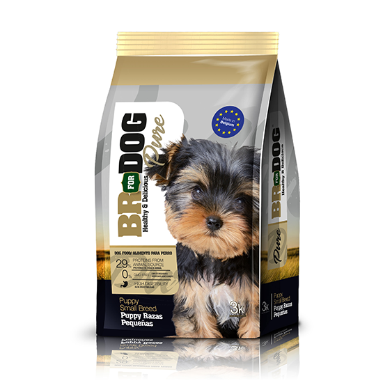 Alimento cachorros 3 kg Br For Dog Pure Puppy Razas Pequeñas