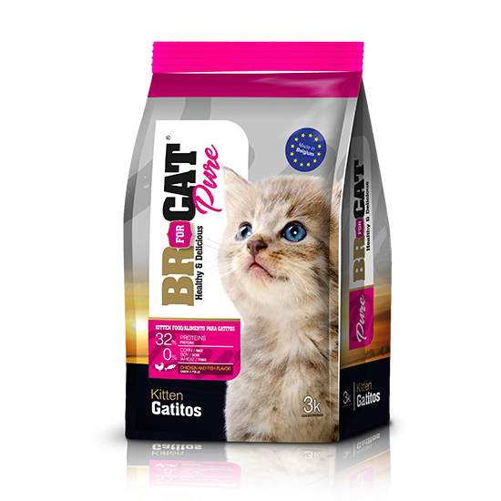 Alimento X 1Kg Br For Cat Pure Gatitos