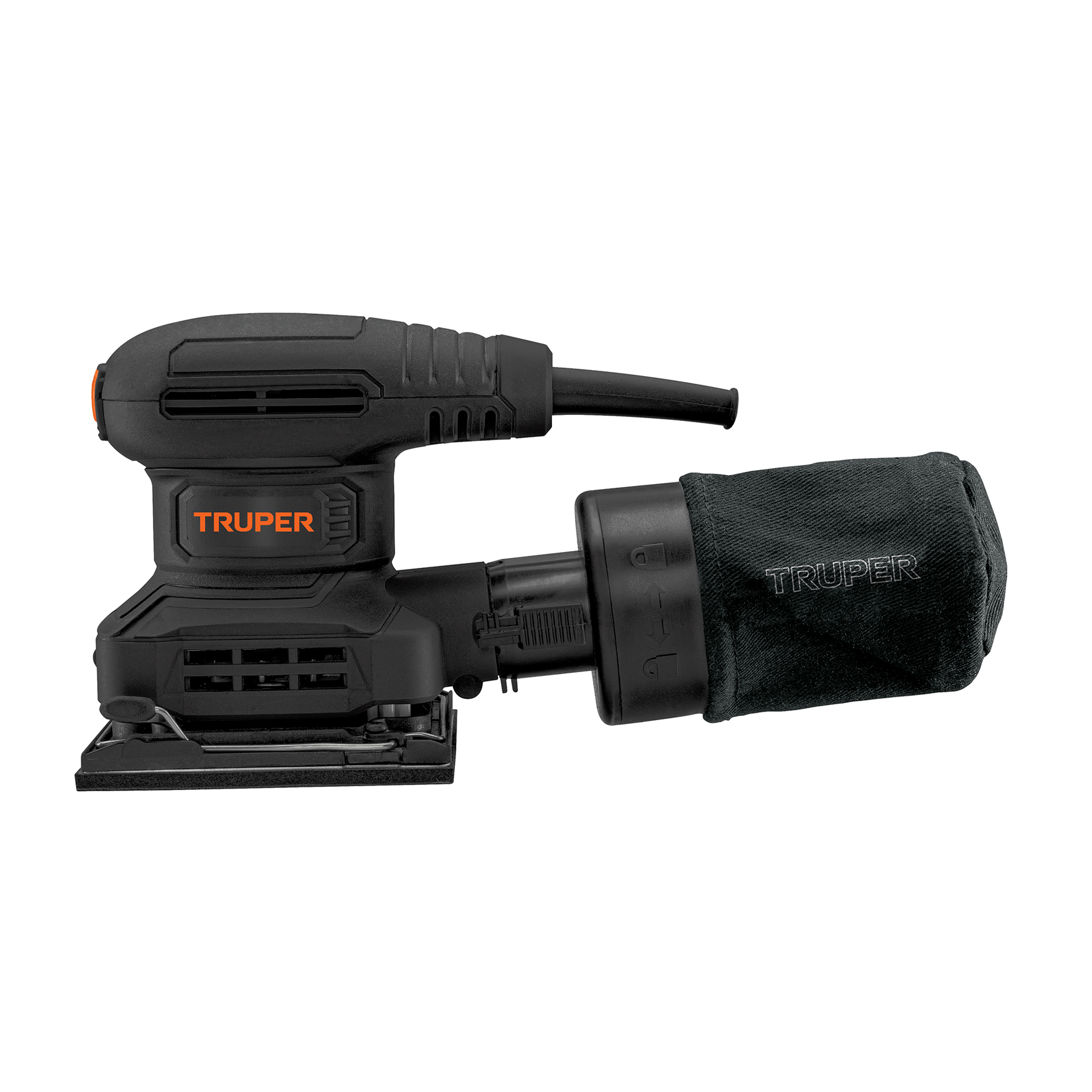 Lijadora orbital 1/4 hoja, 300W, TRUPER INDUSTRIAL