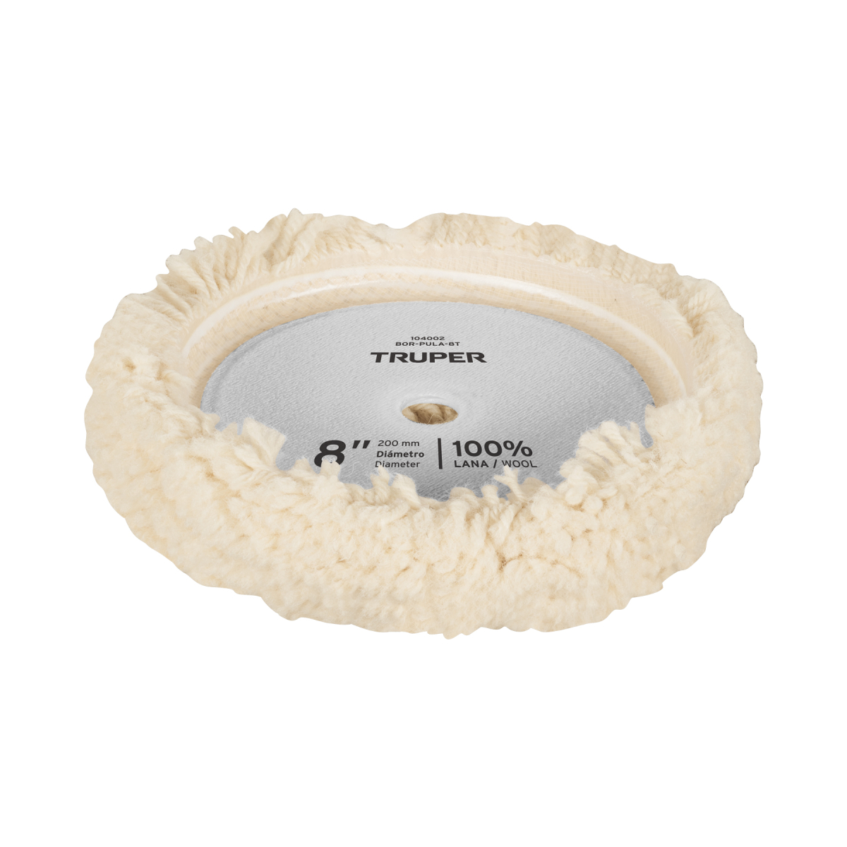 Borla-Pulir-Lana-Trenzada-8-Hook-and-Loop-Truper-104002-BOR-PULA-8T