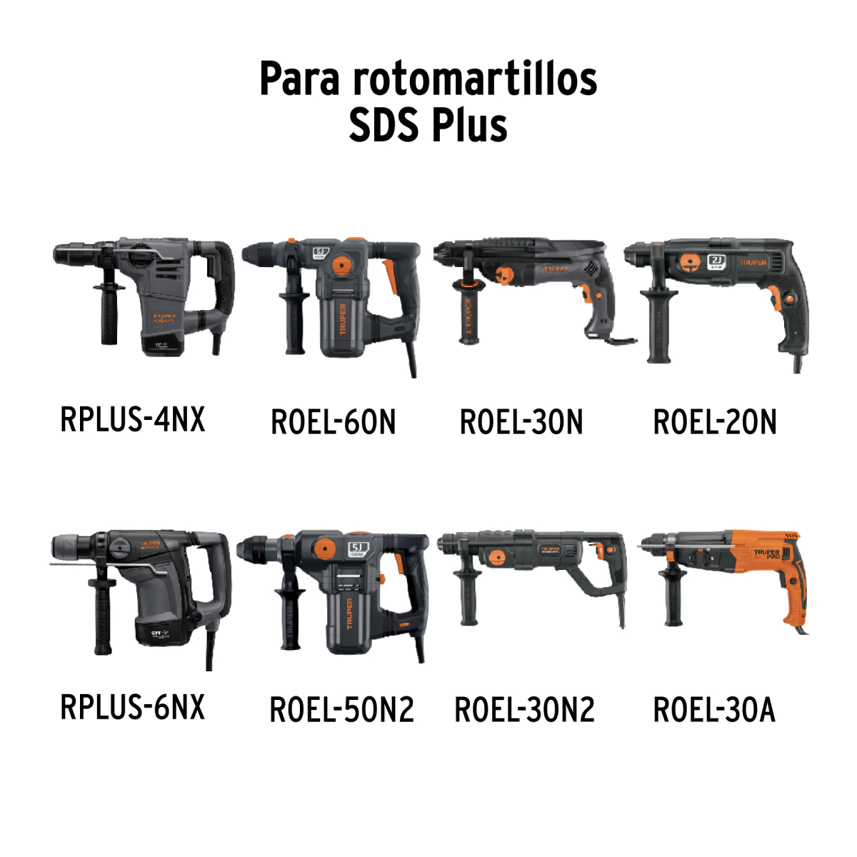 Broca-para-Concreto-SDS-Plus-7-8-x-18-Truper-11260-11260-BS-7-8X18+D1 Broca-para-Concreto-SDS-Plus-7-8-x-18-Truper-11260-11260-BS-7-8X18+D1
