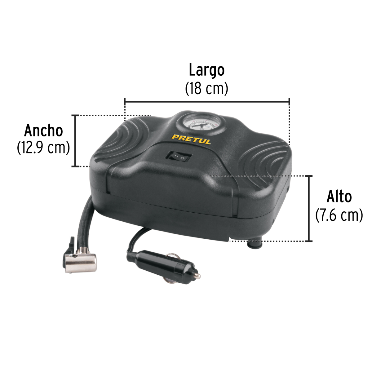 Compresor-de-Aire-12-Volts-Pretul-21689-COMP-12P+FC2 Compresor-de-Aire-12-Volts-Pretul-21689-COMP-12P+FC2