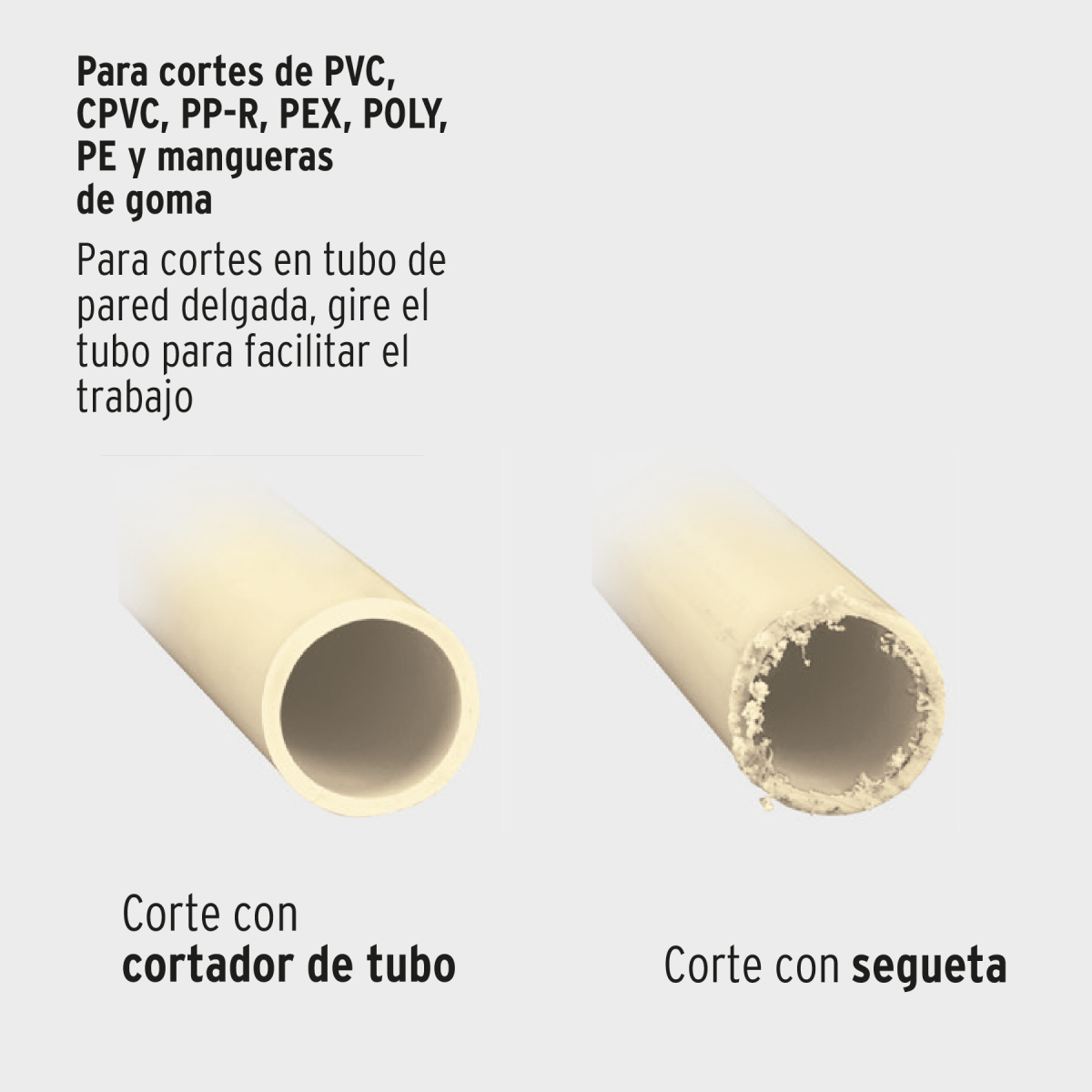 Cortador-Tubo-PVC-Cuchilla-Acero-Alta-Dureza-Truper-12867-COT-PVC-X+FC3 Cortador-Tubo-PVC-Cuchilla-Acero-Alta-Dureza-Truper-12867-COT-PVC-X+FC3