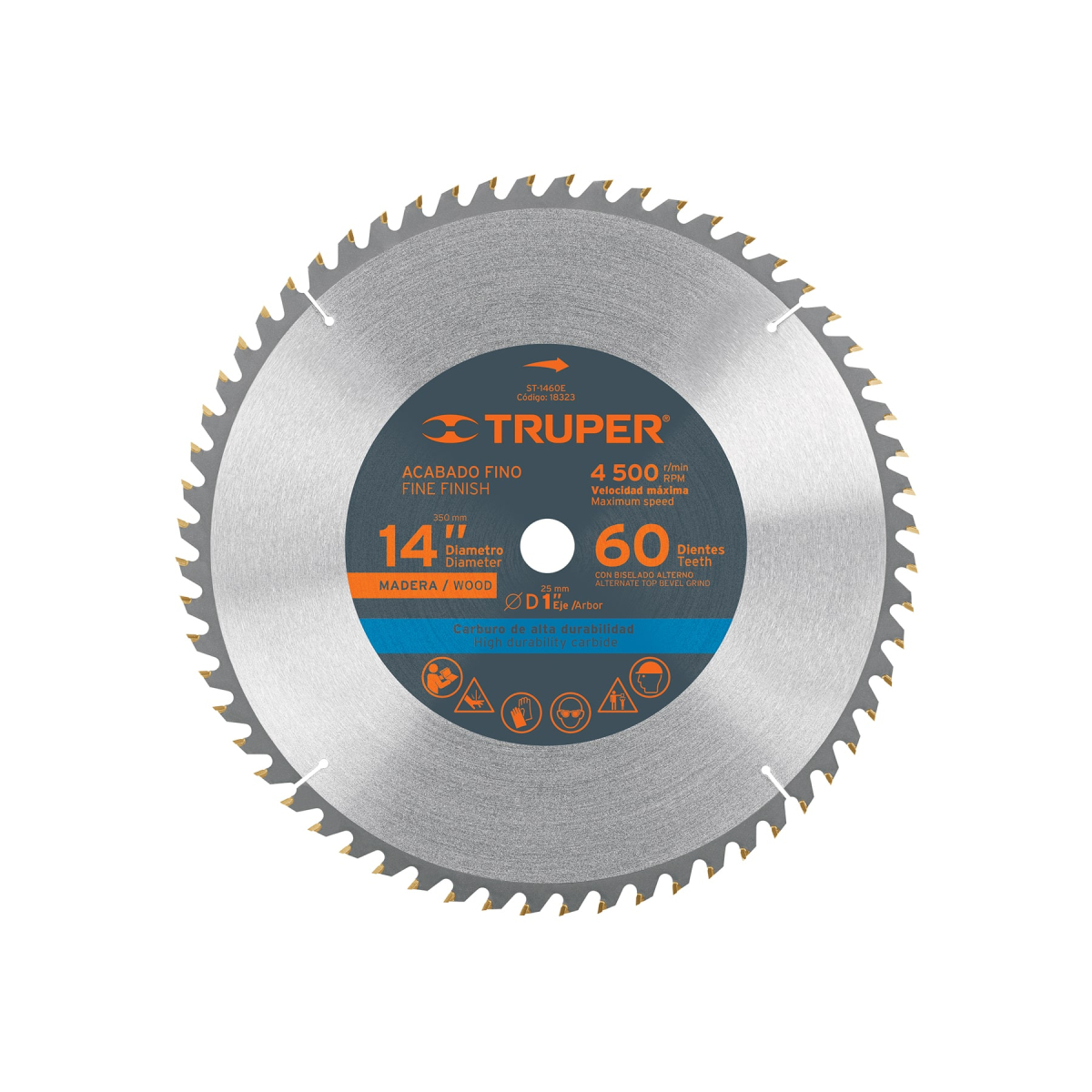 Disco-sierra-madera-14-centro-1-truper-18323-ST-1460E