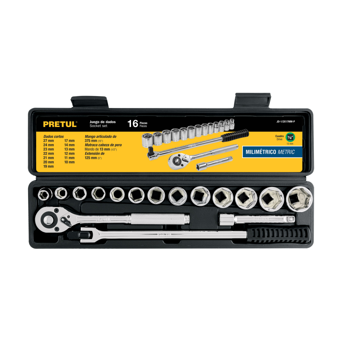 Juego-Dados-1-2-16mm-Pretul-Truper-21174-JD-1-2X17MM-P