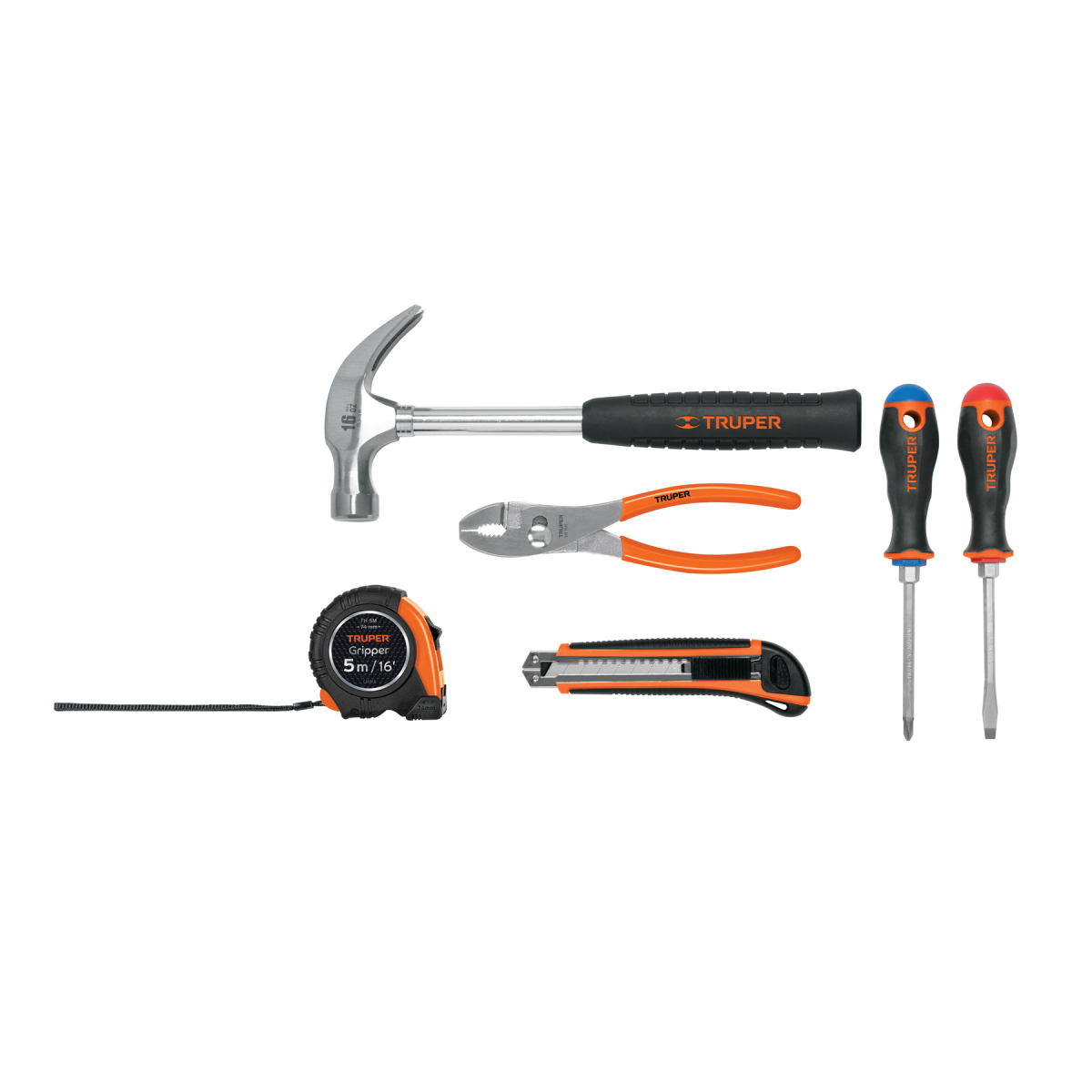 Juego-casero-herramientas-6-piezas-Truper-14651-JGO-CAS6X