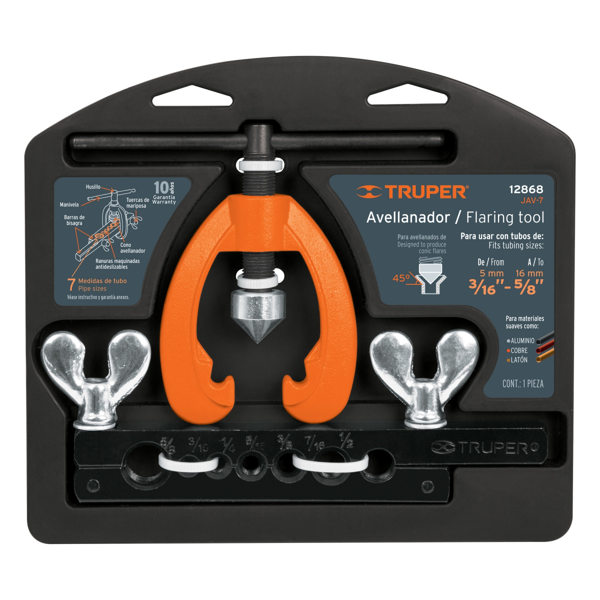 Juego-de-Avellanador-3-16-a-5-8-2-piezas-Truper-12868-JAV-7+E1 Juego-de-Avellanador-3-16-a-5-8-2-piezas-Truper-12868-JAV-7+E1
