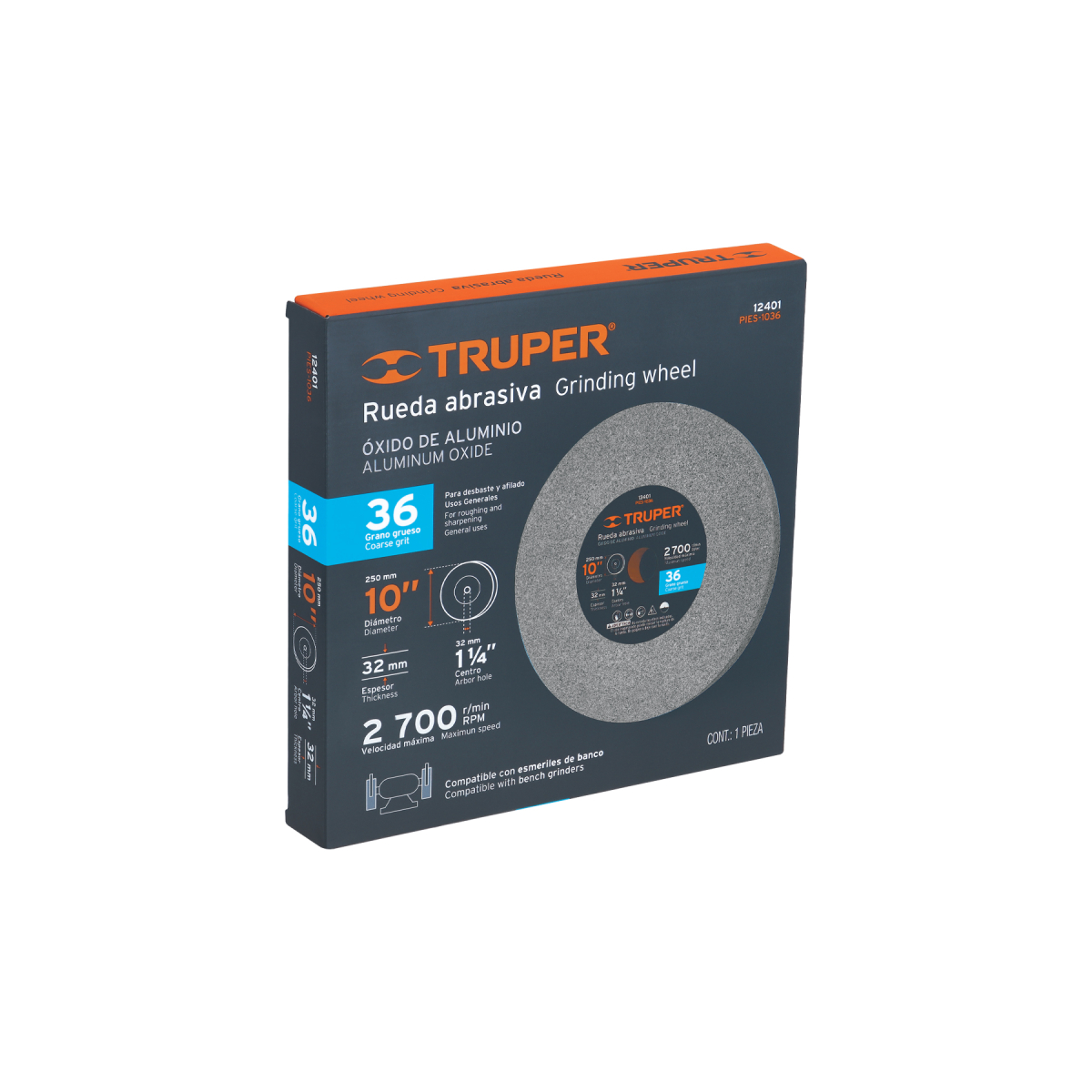 Piedra-para-esmeril-10-x-1-1-4-36-Truper-12401-PIES-1036+E1 Piedra-para-esmeril-10-x-1-1-4-36-Truper-12401-PIES-1036+E1