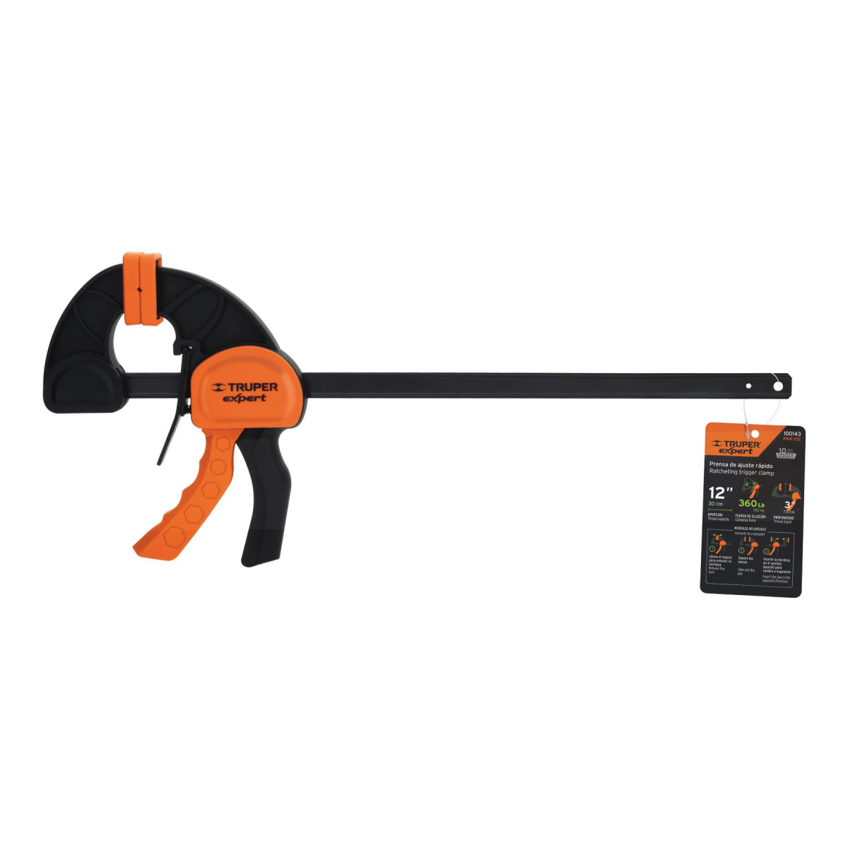 Prensa-Ajuste-Rapido-12-Uso-Rudo-Truper-100143-PAR-212+E1 Prensa-Ajuste-Rapido-12-Uso-Rudo-Truper-100143-PAR-212+E1