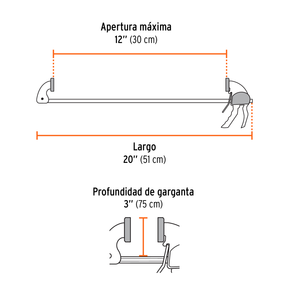Prensa-Ajuste-Rapido-12-Uso-Rudo-Truper-100143-PAR-212+FC1 Prensa-Ajuste-Rapido-12-Uso-Rudo-Truper-100143-PAR-212+FC1