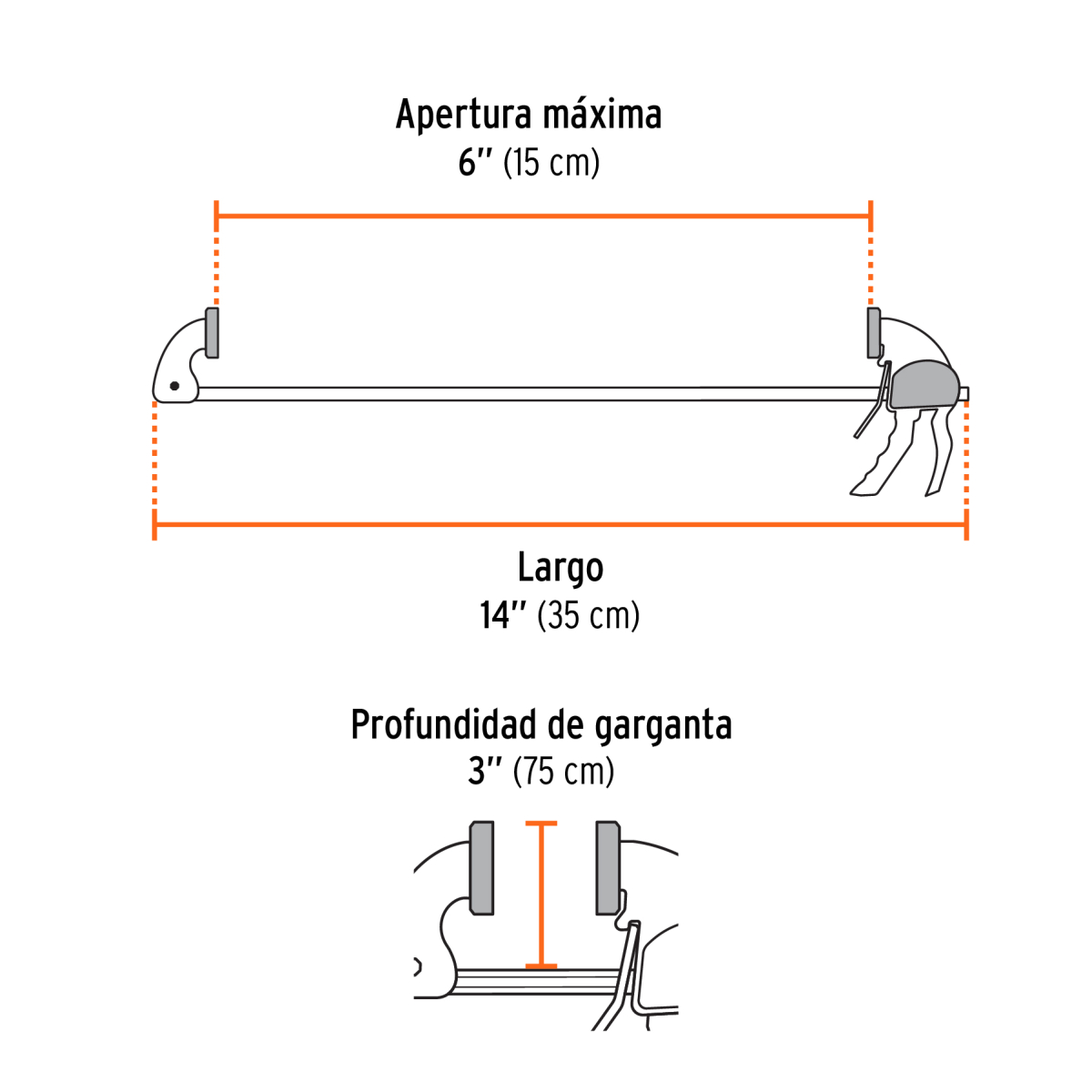 Prensa-Con-Ajuste-Rapido-Uso-Rudo-6-Truper-100142-PAR-26+FC1 Prensa-Con-Ajuste-Rapido-Uso-Rudo-6-Truper-100142-PAR-26+FC1